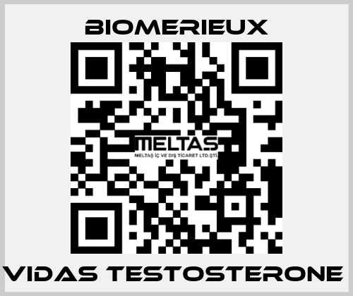 VIDAS Testosterone  Biomerieux