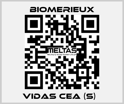 VIDAS CEA (S)   Biomerieux