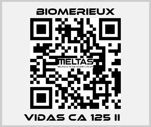 VIDAS CA 125 II   Biomerieux