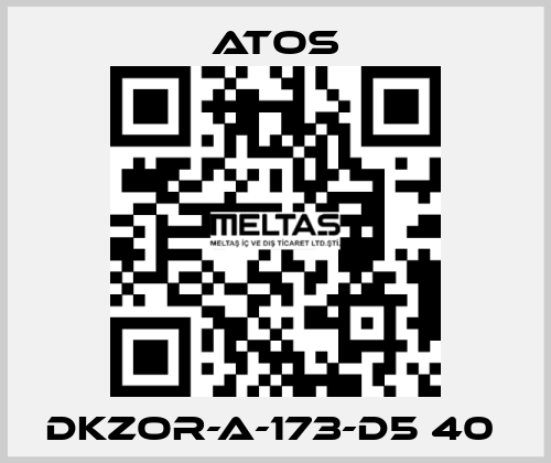 DKZOR-A-173-D5 40  Atos