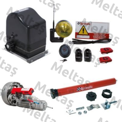 ROHRMOTOR SET ROLLER KIT REVOLUX 230V WELLENDURCHMESSER 60MM MAX. GEWICHT 90KG SCHUTZGRAD IP44 EINSC  Aprimatic