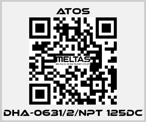 DHA-0631/2/NPT 125DC Atos