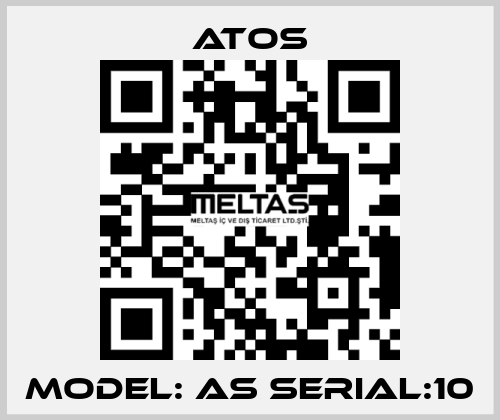 Model: AS Serial:10 Atos