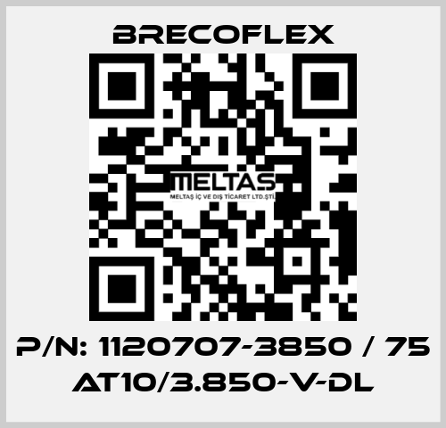 P/N: 1120707-3850 / 75 AT10/3.850-V-DL Brecoflex