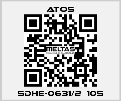 SDHE-0631/2  10S Atos