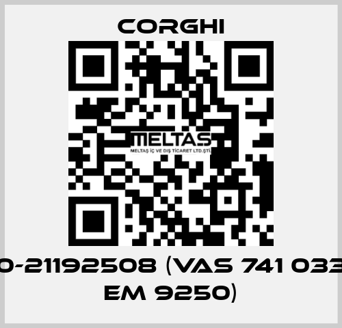 0-21192508 (VAS 741 033 EM 9250) Corghi