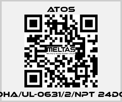 DHA/UL-0631/2/NPT 24DC Atos