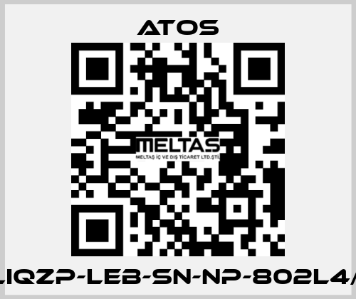 LIQZP-LEB-SN-NP-802L4/I Atos