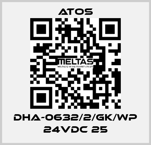 DHA-0632/2/GK/WP 24VDC 25 Atos