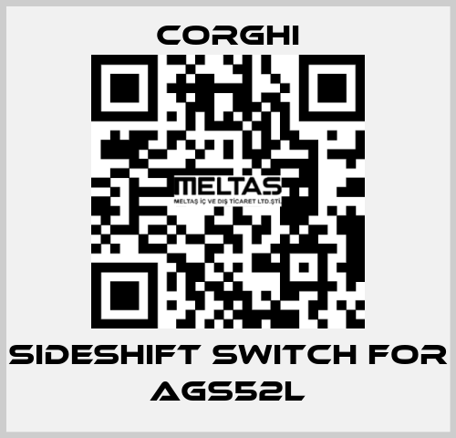 sideshift switch for AGS52L Corghi