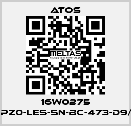 16W0275 DPZ0-LES-SN-BC-473-D9/E Atos