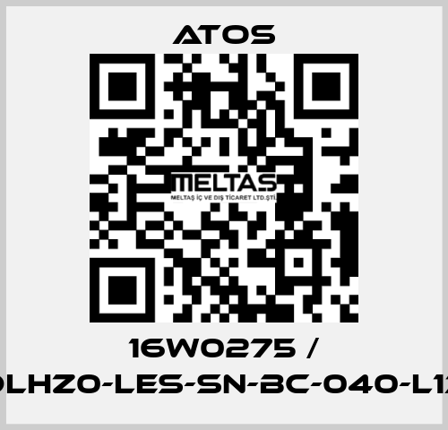 16W0275 / DLHZ0-LES-SN-BC-040-L13 Atos