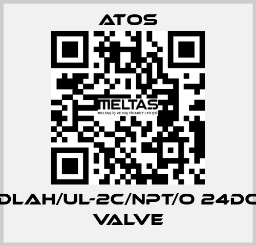 DLAH/UL-2C/NPT/O 24DC Valve Atos