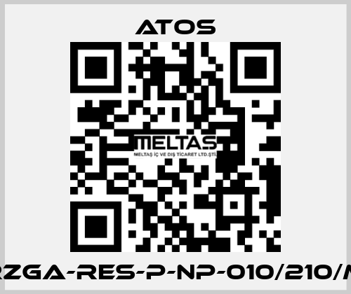 RZGA-RES-P-NP-010/210/M Atos