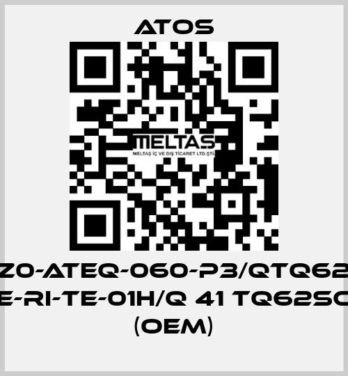 DHZ0-ATEQ-060-P3/QTQ62SC E-RI-TE-01H/Q 41 TQ62SC (OEM) Atos