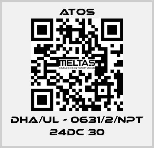 DHA/UL - 0631/2/NPT 24DC 30 Atos