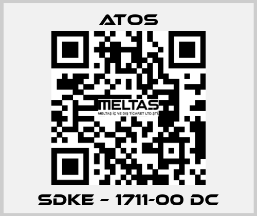 SDKE – 1711-00 DC Atos