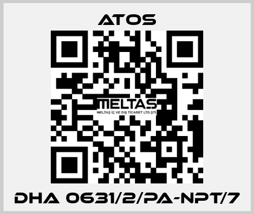 DHA 0631/2/PA-NPT/7 Atos