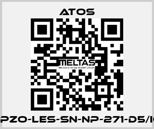 DPZO-LES-SN-NP-271-D5/IQ Atos