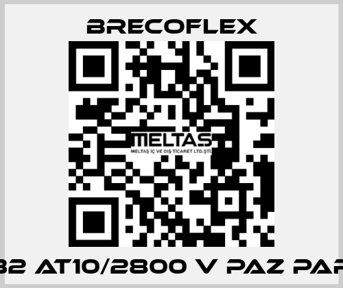 32 AT10/2800 V PAZ PAR Brecoflex