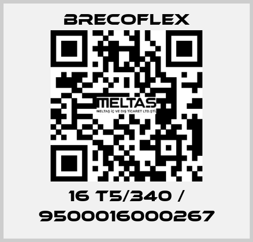 16 T5/340 / 9500016000267 Brecoflex