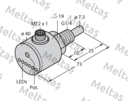 p/n: 6870102, Type: FCS-G1/4A4-ARX-H1140 Turck