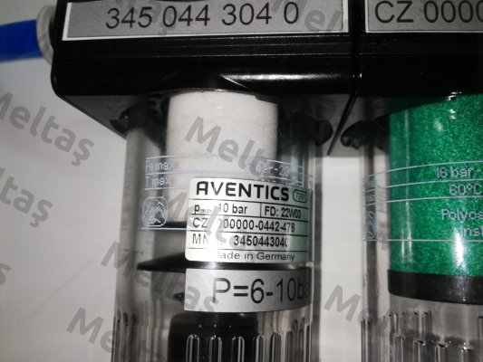 transparent hive for 3450443040 Aventics