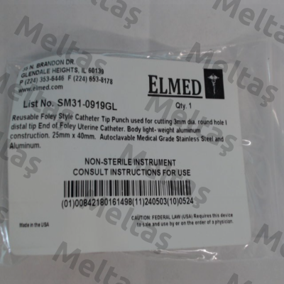 SM31-0919GL Elmed