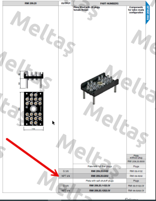 RMI209.20.6202 Staubli