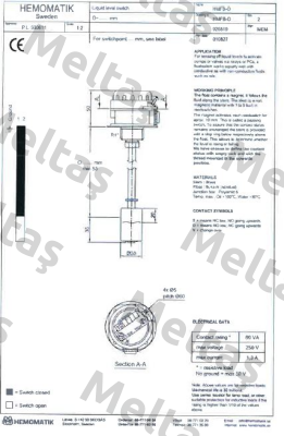 HMFB-O, O=450mm  Hemomatik