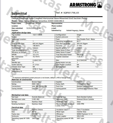 4200H 0408- 060.0 Armstrong