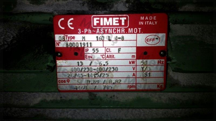 AC M 160 L4/8  Fimet