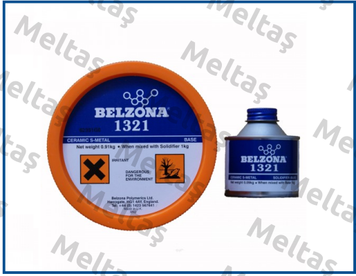 Belzona 1321 Ceramic SMetal BLUE Color (3kg) Belzona