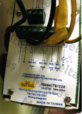 T6122A oem Daikin