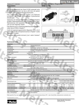 D1VW002ENJW91 Parker