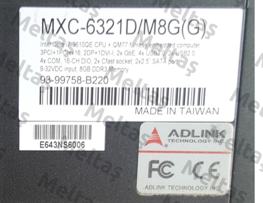 MXC-6231D/M8G Adlink