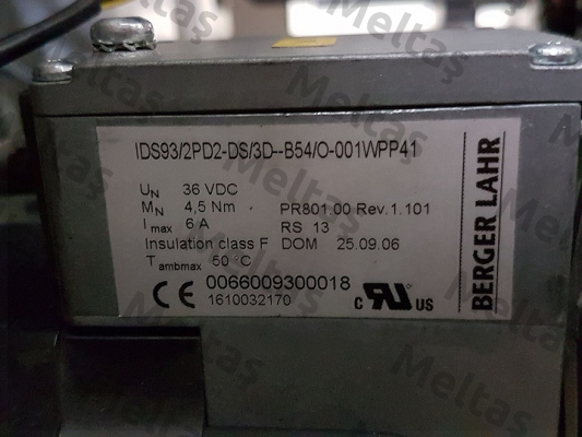 IDS93/2PD2-DS/3D--B54/O-001WPP41 Berger Lahr (Schneider Electric)