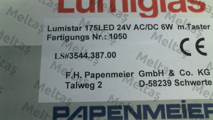 LS#3544.387.00 Lumistar