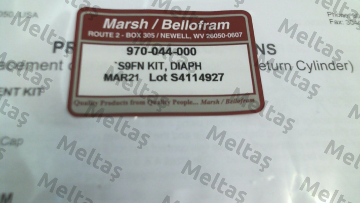 970-044-000 Bellofram