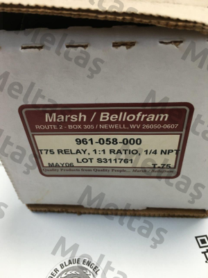 961-058-000 Bellofram