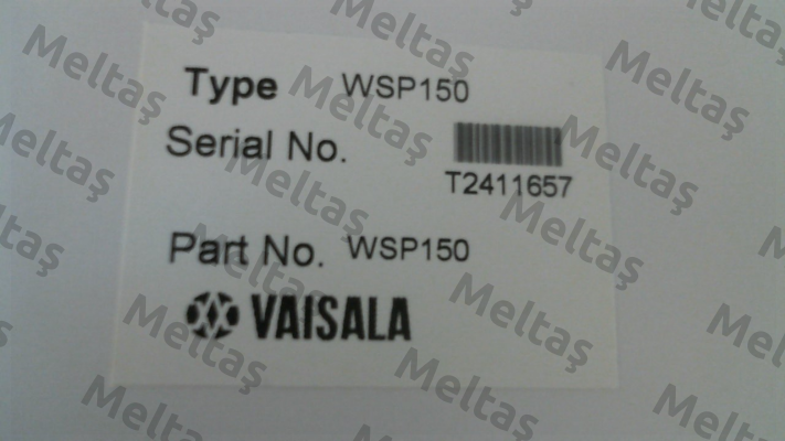 WSP150 Vaisala