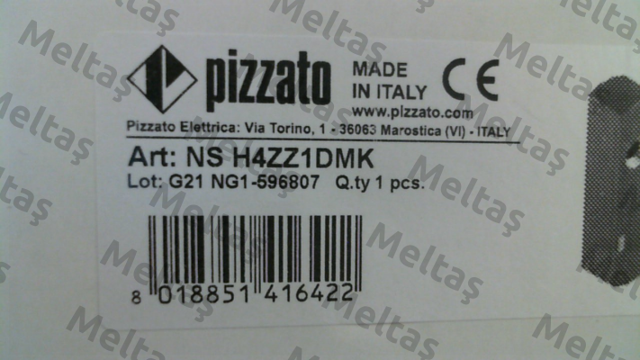 NS H4ZZ1DMK Pizzato Elettrica