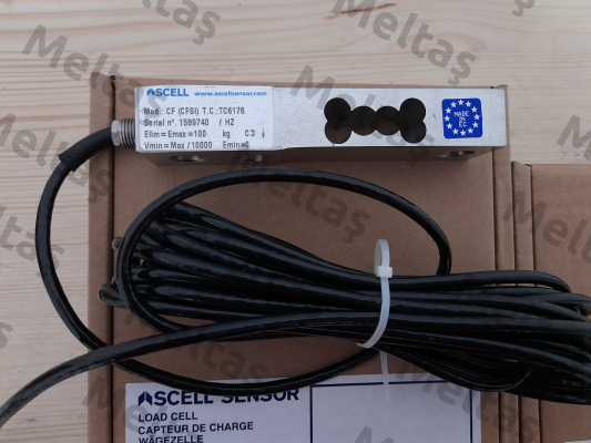 104101IP67 / CFSI 100 kg C3 IP67 Ascell Sensor