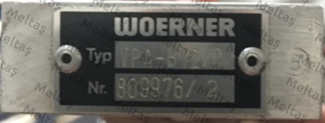 VPA-B/12/0/W/0/20/20/20/20/20/20/20P  Woerner