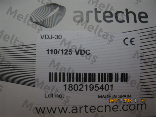 VDJ-30 Vdc Arteche