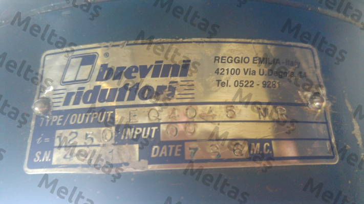  EQ4045/MR/1250/00  Brevini