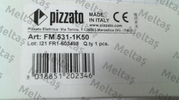 FM 531-1K50 Pizzato Elettrica