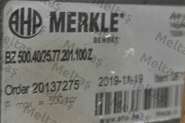 057032 / BZ 500.40/25.77.201.100 Z Merkle