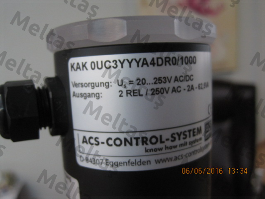 KAK 0 U C 3 YYY A4 D R 0/1.000mm Acs Control-System