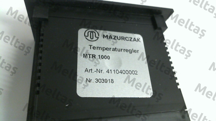 P/N: 4110400002, Type: MTR 1000 Mazurczak